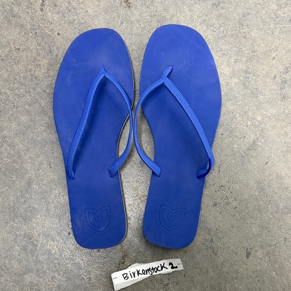 Rothy's Vibrant Blue Sandals - Picture 3 of 4